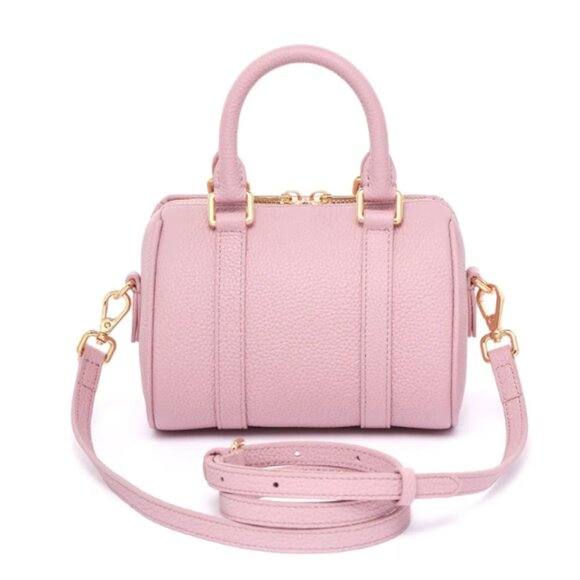 Dress Up Your Purse DUYP Nano Boston Bag - Dusty Pink New - Picture 1 of 9